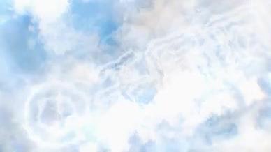 天空云层显露大气标题文字logo展示视频的预览图
